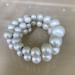 Vintage (circa 40s-50s) Pearl Bead Bracelet